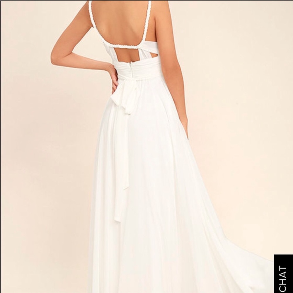 White Lulus Maxi